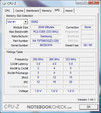 CPU-Z-Informationen über das Samsung R700 Aura T9300 Dillen