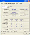 CPU-Z-Informationen über das HP Compaq 8510W GC115EA#ABD