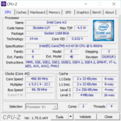 CPU Z Zusammenfassung