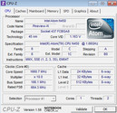 Systeminfo CPU-Z CPU