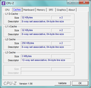 Systeminfo CPUZ Cache