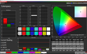 CalMAN Colorspace (Profil: Foto, AdobeRGB)