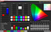 CalMAN Colorspace (Profil: Kino, AdobeRGB)