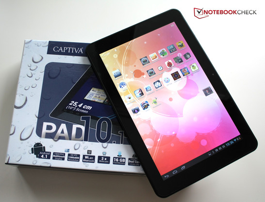 Im Test: Captiva Pad 10.1