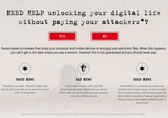 Eine neue Webseite will Hilfe vor und nach einem Angriff eines Erpessungstrojaners bieten.