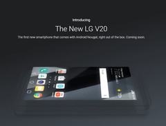 Google wirbt auf der Android 7.0-Seite mit dem LG V20 als erstem Smartphone mit dem neuen OS.
