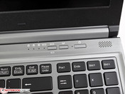 separate Tasten für WLAN und ECO-Modus