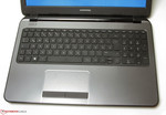 Tastatur und Touchpad des Compaq 15-h024sg