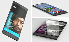 Ein Dell Concept-Phone mit Windows 10, welches wohl nie offiziell starten wird.