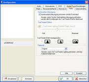 Die Hardwarebeschleunigung muss aktiviert sein um z.B. die Full-HD-Wiedergabe auf den Grafikchip auslagern zu können