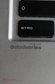 Das Keyboard stammt weiterhin von SteelSeries.