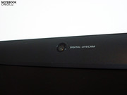 1.3 MP Webcam und Mikrofon im Displayrahmen integriert