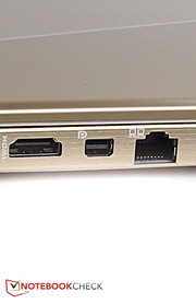 Über Display Port und HDMI lassen sich auch externe 4K-Monitore ansprechen.