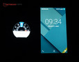 Bildschirmhelligkeit: Moto 360 vs. Nexus 5