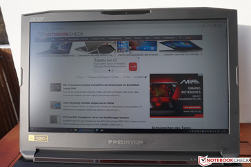 outdoor ohne Reflexion