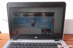 in der Sonne (ohne Reflexion)