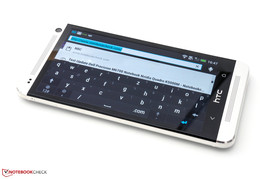 Im Querformat stimmt die Anpassung der Tasten.