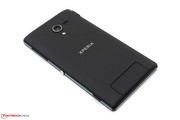 Wir testen das Sony Xperia ZL Smartphone in Schwarz.