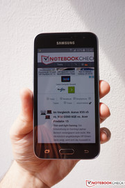 im Freien (ohne Reflexion)