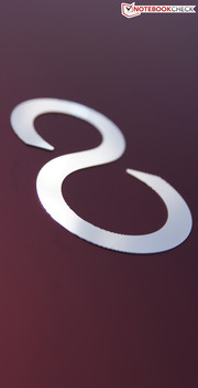 Die rote Lackierung...