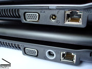 Netzteile sind aufgrund unterschiedlicher Anschlüsse nicht kompatibel/ austauschbar.