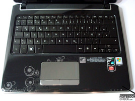 Überdurchschnittlich gute Tastatur