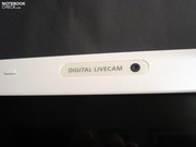 Im Displayrahmen integrierte Webcam