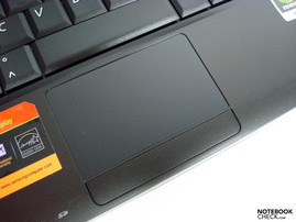 ordentliches Touchpad mit guter Reaktion