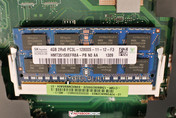 Zwei 4GB PC12800 / 1600MHz Ram Module verbaut