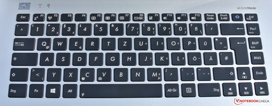 Tastatur in Standardgröße