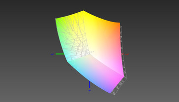 Dell Inspiron 13-7348 vs. sRGB