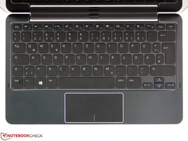 Mobile Tablet Keyboard mit 20-Wh-Zweitakku