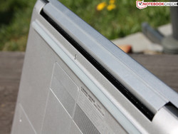 Luftauslass unter dem Gelenk