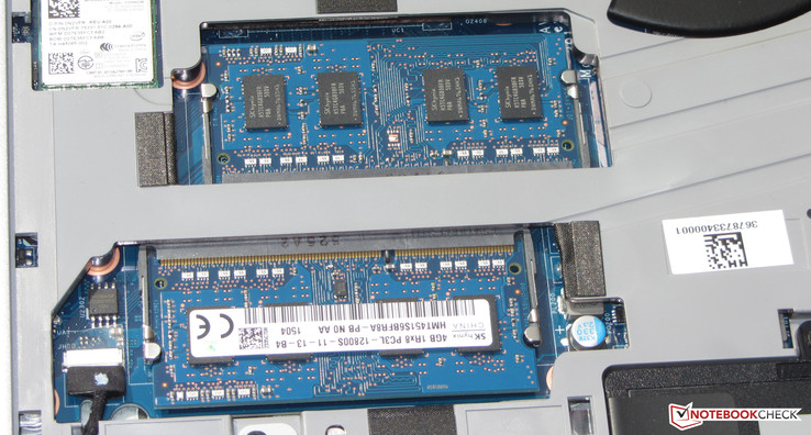 Der Arbeitsspeicher läuft im Dual-Channel-Modus.