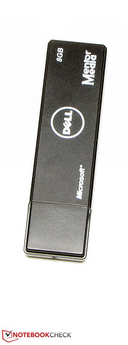 Eine USB-Recovery-Stick liegt dem Latitude bei.