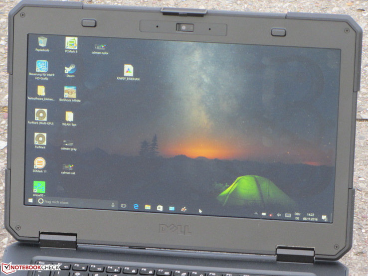 Das Latitude im Freien.