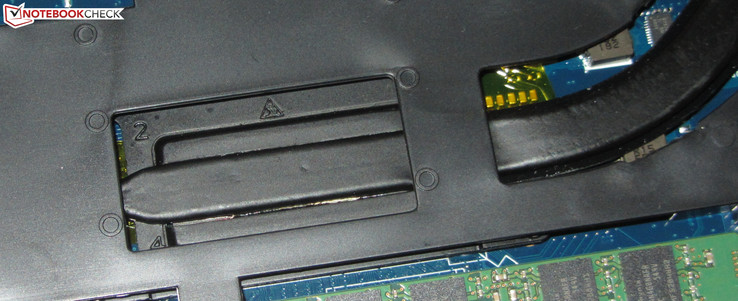 Die CPU ist fest verlötet.