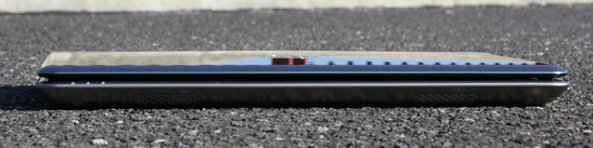 Frontseite: Keine Anschlüsse