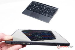 Tablet und Tastatur