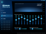 Mitgelieferte Equalizer-Software.