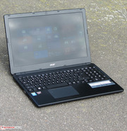 Das Aspire im Freien.