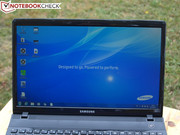 entspiegelter Bildschirm