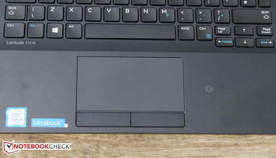 TouchPad mit dedizierten Tasten