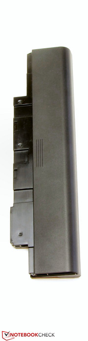 Der Akku bringt es auf ein Gewicht von etwa 209 Gramm.