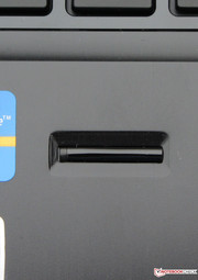 Der Systemzugang kann per Fingerabdruck gesichert werden.