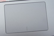 Das Clickpad ist ausreichend groß dimensioniert.