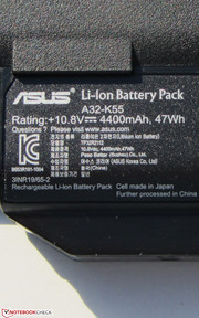 ...und bietet eine Speicherkapazität von 47 Wh.