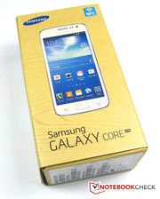Die Verpackung des Samsung Galaxy Core LTE SM-G386F enthält ...