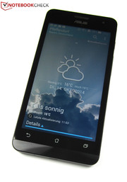 Das Display des Asus Zenfone 5 stellt mit 1.280 x 720 Pixel die "kleine" HD-Auflösung dar.