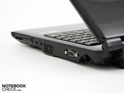 Bei den Anschlüsse gibt es ebenso nur Schonkost.